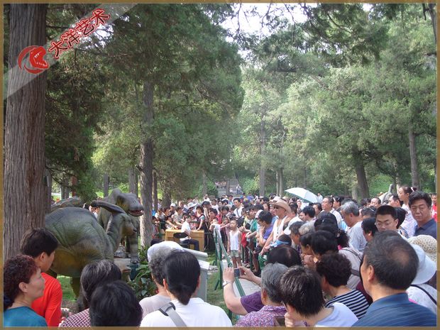 2011年8 北京景山公园展览